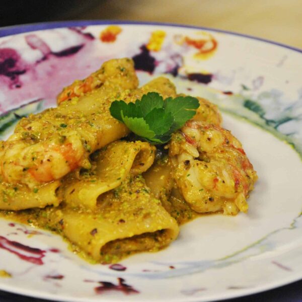 PESTO DI PISTACCHIO GAMBERI